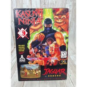 Kasumi Ninja for the Atari Jaguar Complete in Box w / Manual